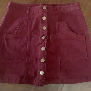 Altair’s State Maroon skirt
